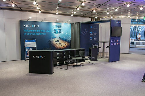 Messestand Berlin - Kinexon