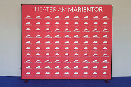 Mobile Messewand Berlin - Theater am Marientor